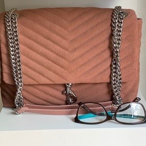 Rebecca Minkoff Quilted Suede Handbag